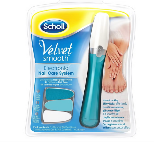 Scholl Velvet Smooth Electronic Nail Care System