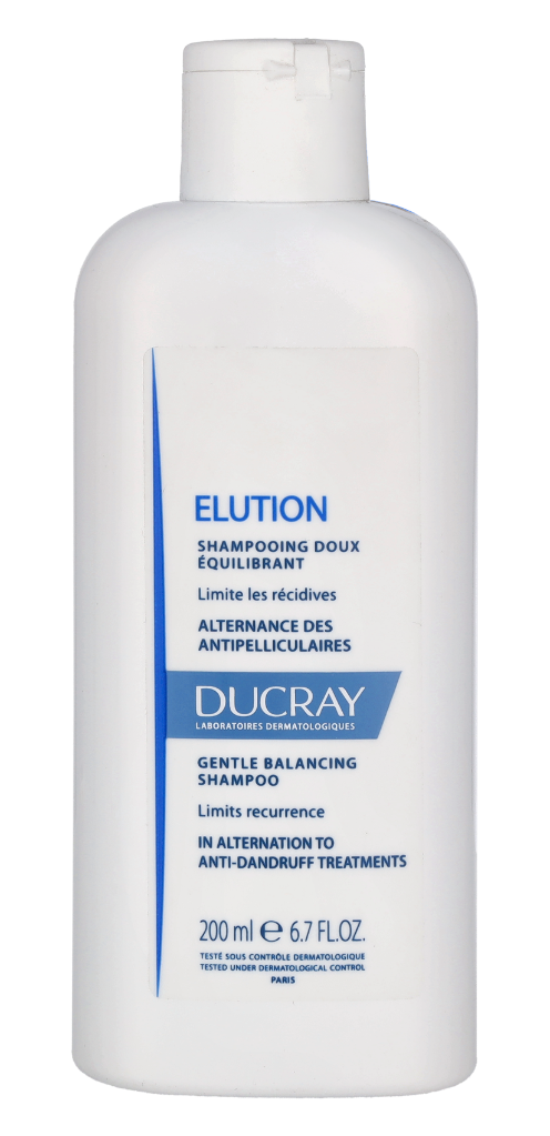 Ducray Elution Gentle Balancing Shampoo 200 ml