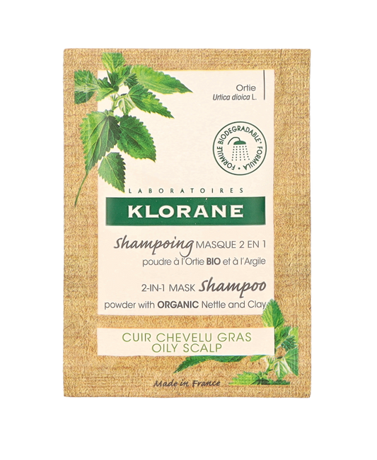 Klorane Nettle & Glay Powder Shampoo Mask 24 gr