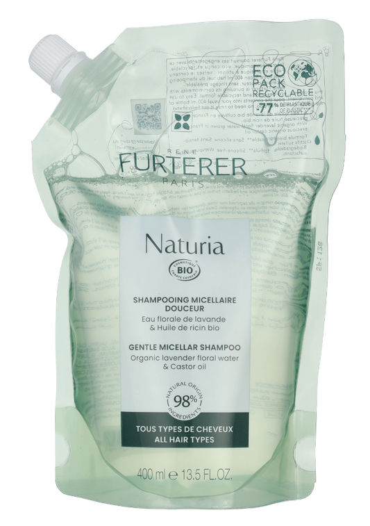 Rene Furterer Naturia Gentle Micellar Shampoo - Refill 400 ml