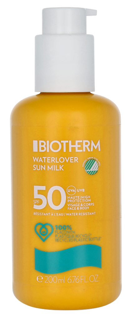 Biotherm Waterlover Sun Milk w/Pump SPF50 200 ml
