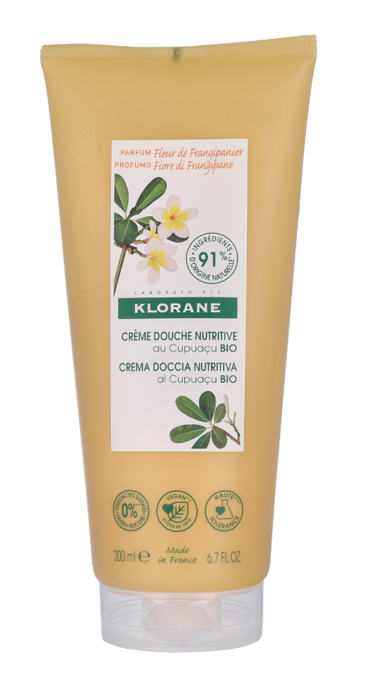 Klorane Shower Cream With Organic Cupuacu Frangipani Flower 200 ml