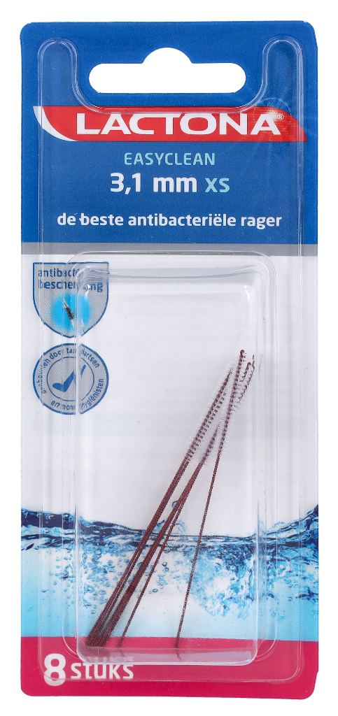 Lactona Easyclean Rager 8'S - XS 3.1mm 8 Piece