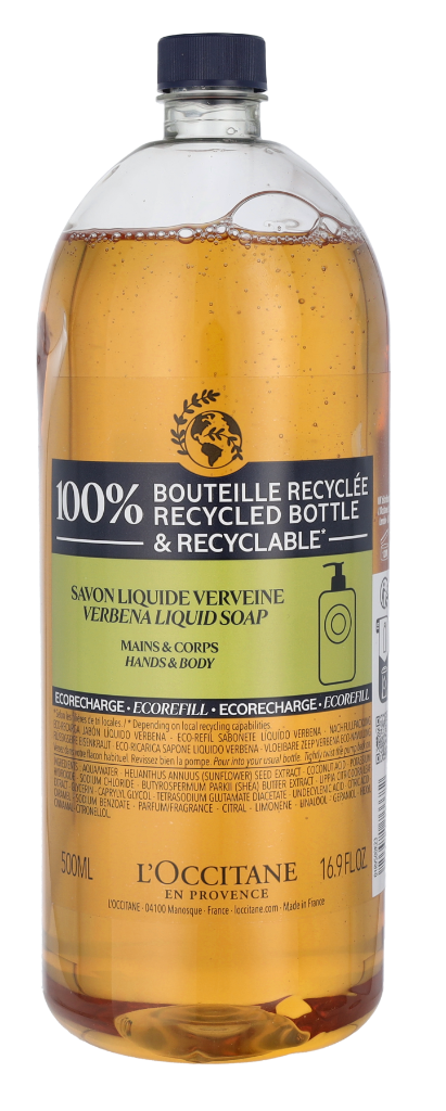 L'Occitane Liquid Hand Soap - Verbena Refill 500 ml