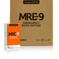 MRE-9 Notration - 24 Tage Emergency Food - 20 Jahre Haltbarkeitsdauer - 24x500g Notfallnahrung - 2400 kcal pro Tag - Extra Vitamine