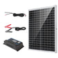 Nicesolar 200 W Solar System Autocamper Komplet Sæt 100 W Solpanel 12 V