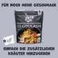 Gulasch - Fertiggericht - Camping Nahrung - Outdoor Nahrung - Express Mahlzeit - Lange Haltbar - Notfall Nahrung - Hauptgericht mit Rindfleisch