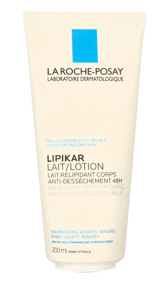 La Roche Lipikar Anti-Dryness Body Milk - Tube 200 ml