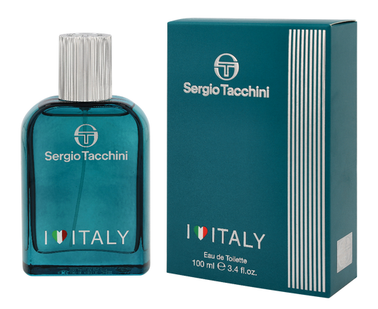 Sergio Tacchini I Love Italy For Men Edt Spray 100 ml