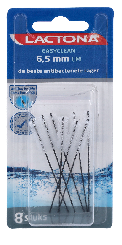 Lactona Easyclean Rager 8'S - L/M 6.5mm 8 Piece