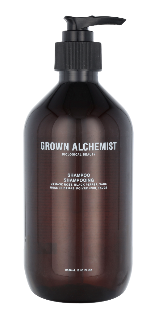 Grown Alchemist Shampoo Damask Rose, Black Pepper, Sage 500 ml