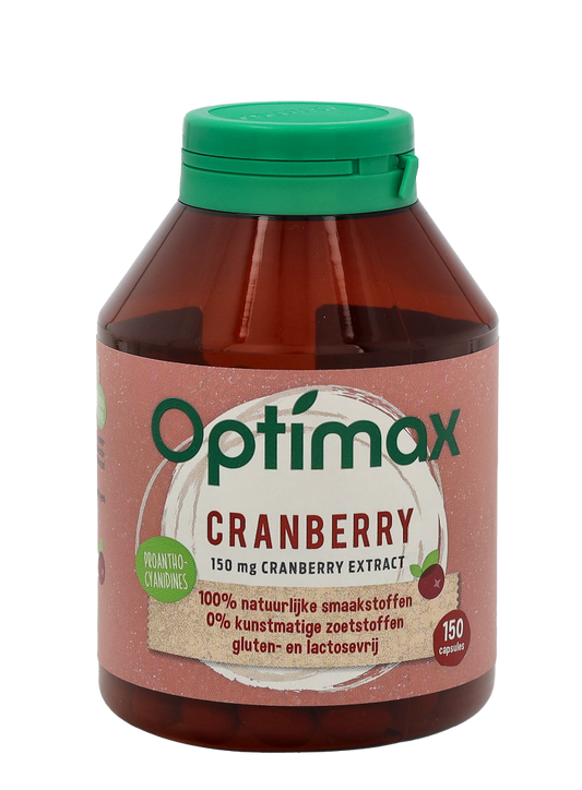 Optimax Cranberry Capsules 150 Piece