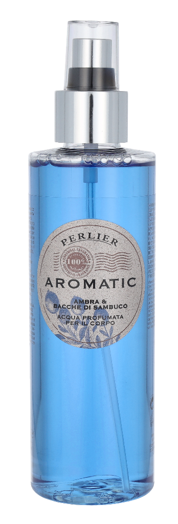 Perlier Aromatic Amber & Elderberry Perfumed Body Water 200 ml