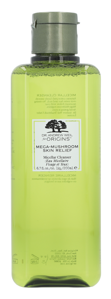 Origins Dr. Weil Mega-Mushroom Skin Relief Micellar Cleanser 200 ml