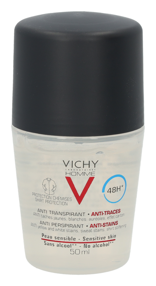 Vichy Homme 48H Anti-Transpirant Deodorant Roll-On 50 ml