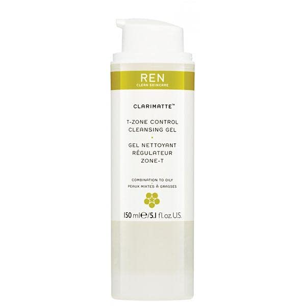 REN Clarimatte T-Zone Control Cleansing Gel 150 ml