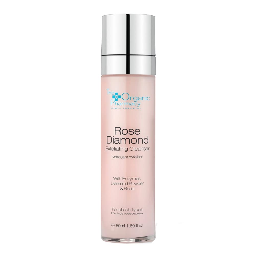 The Organic Pharmacy Rose Diamond Exfoliating Cleanser 50 ml