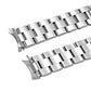 Urrem Buet Kant 20mm Metalrem Premium Urrem Rustfrit Stål Konisk Erstatningsrem