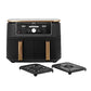 Ninja Foodi MAX 2-Zone Hot Air Fryer, Airfryer, 9,5L og 2 rum