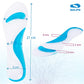 Indlægssåler til højhælede sko Soft Gel 3/4 indlægssåler Pumps Gel Cushion Relief for Heel Spurs Skoindlæg til kvinder