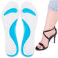 Indlægssåler til højhælede sko Soft Gel 3/4 indlægssåler Pumps Gel Cushion Relief for Heel Spurs Skoindlæg til kvinder