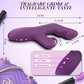 Vibrator Vibration für Frauen Sex Toys, Dildo Sex Spielzeug für die Frau Lecken Vibrators Anal Klitoris Stimulation, 10 Vibrations 5 Saug Vibratoren Sex Spielzeug für Paare, Vibratorstarb Frauen
