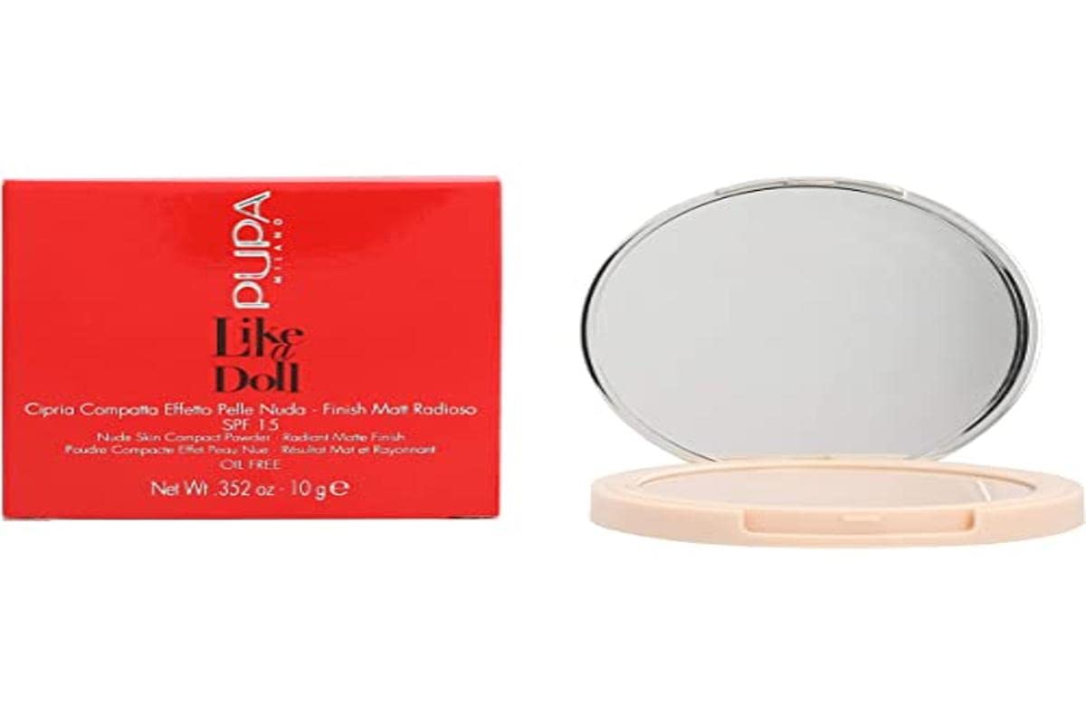 Pupa Like A Doll Nude Skin Compact Powder SPF15 10 gr