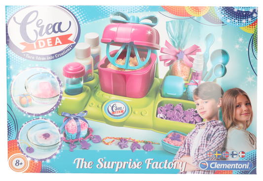 Clementoni Crea Idea The Surprise Factory Bath Fizzer Making 1 stuk