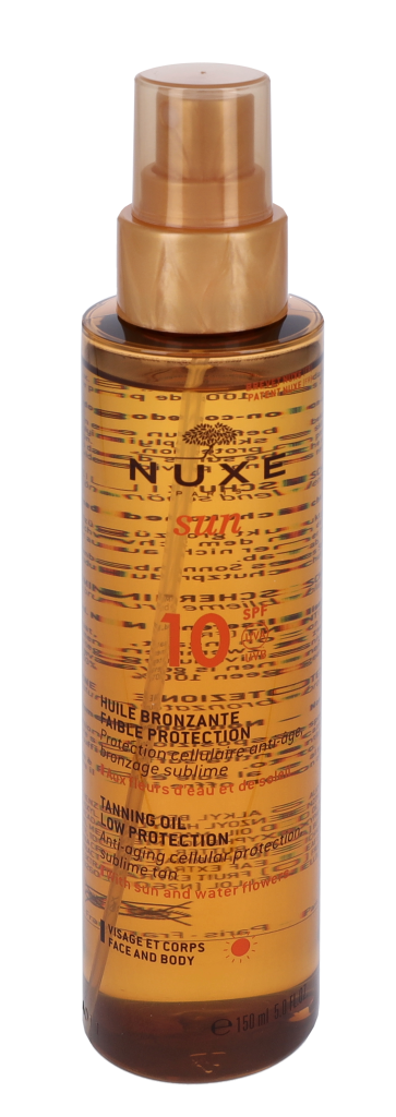 Nuxe Sun Tanning Oil for Face and Body SPF10 150 ml