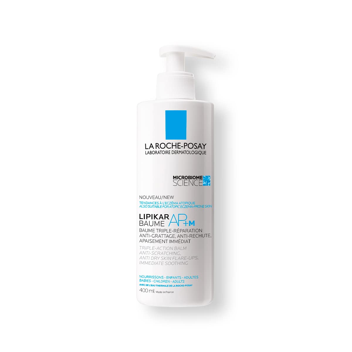 La Roche Lipikar Baume AP+M w/Pump 400 ml