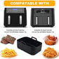 Pipihome Silikone pot til Ninjas Dual Air Fryer