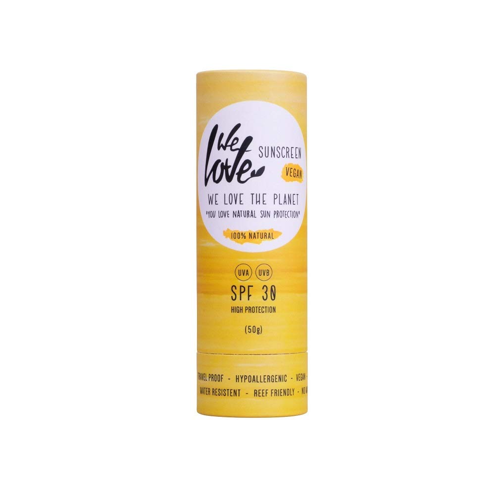 We Love The Planet Vegan Sunscreen Stick SPF30 50 gr