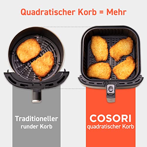 COSORI 5,5L XXL Air fryer med LED-touchscreen og 11 programmer