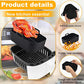 Pipihome Silikone pot til Ninjas Dual Air Fryer