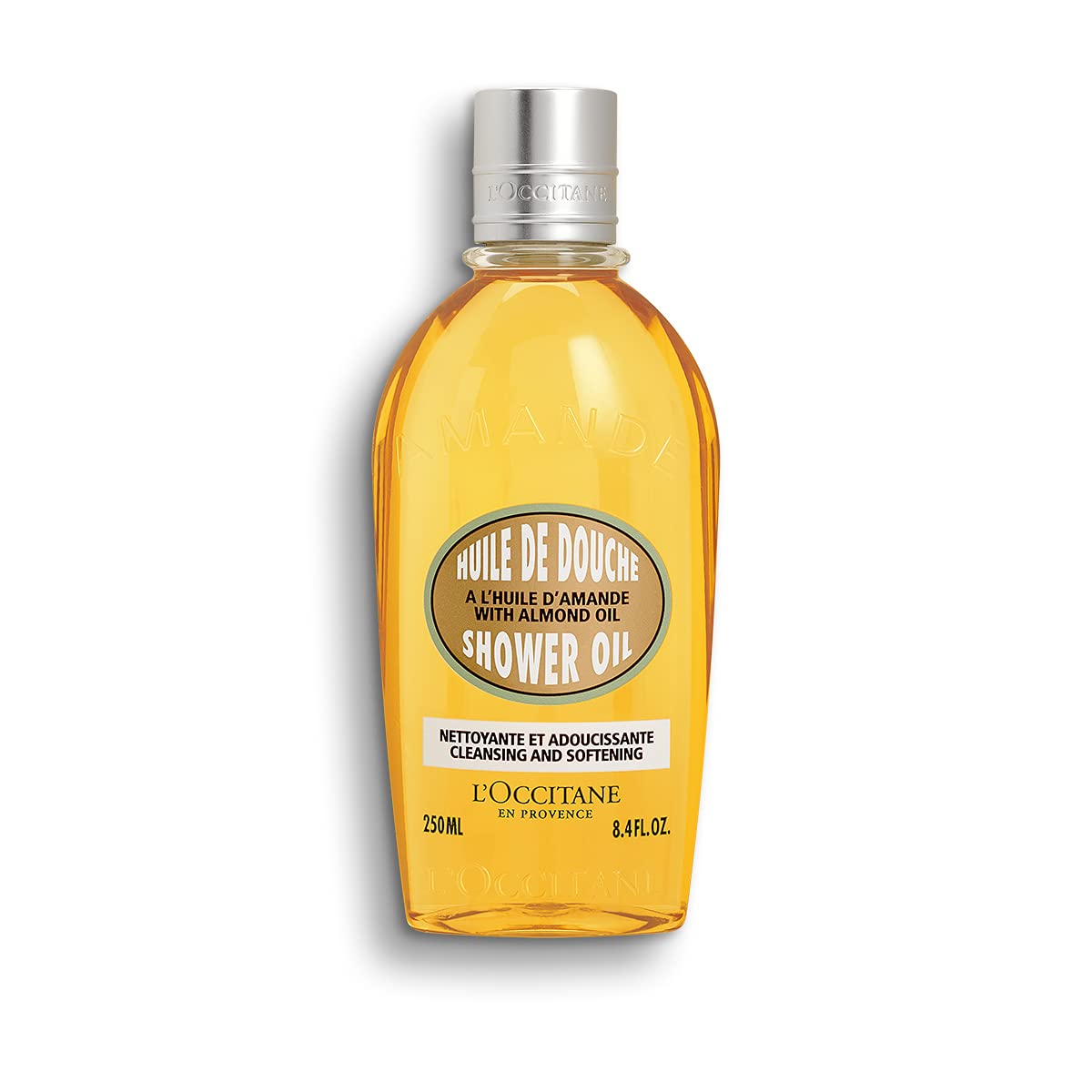 L'Occitane Almond Cleansing & Softening Shower Oil 250 ml