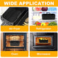 Pipihome Silikone pot til Ninjas Dual Air Fryer