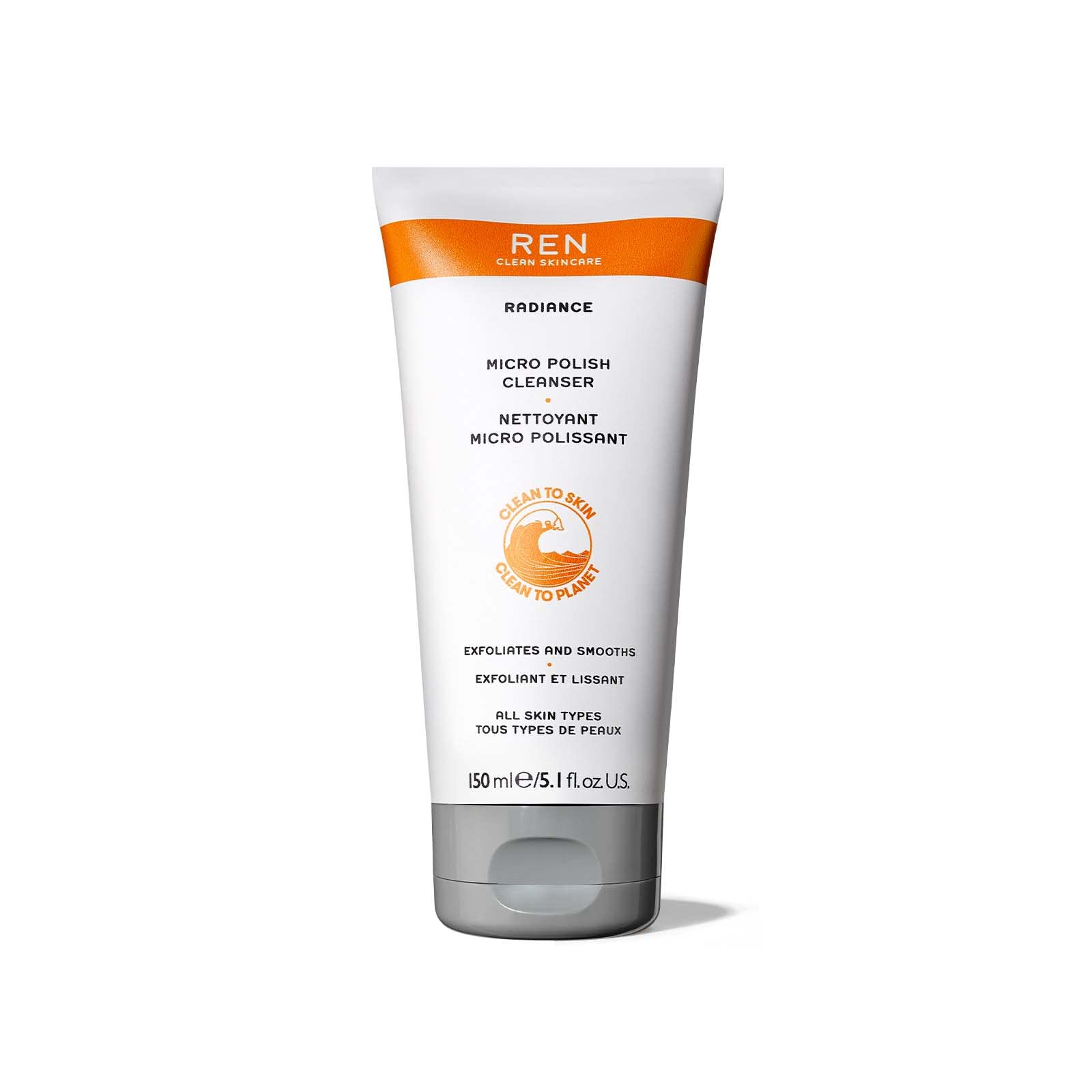 REN Micro Polish Cleanser 150 ml