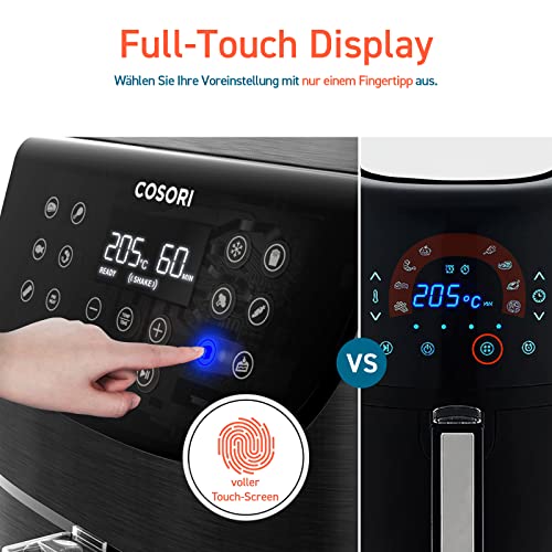 COSORI 5,5L XXL Air fryer med LED-touchscreen og 11 programmer