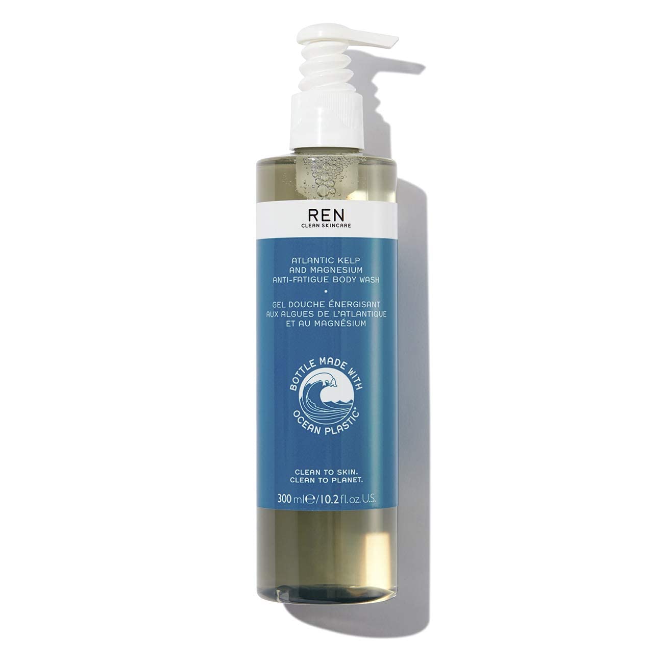 REN Atlantic Kelp & Magnesium Anti-Fatigue Body Wash 300 ml