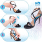 Indlægssåler til højhælede sko Soft Gel 3/4 indlægssåler Pumps Gel Cushion Relief for Heel Spurs Skoindlæg til kvinder
