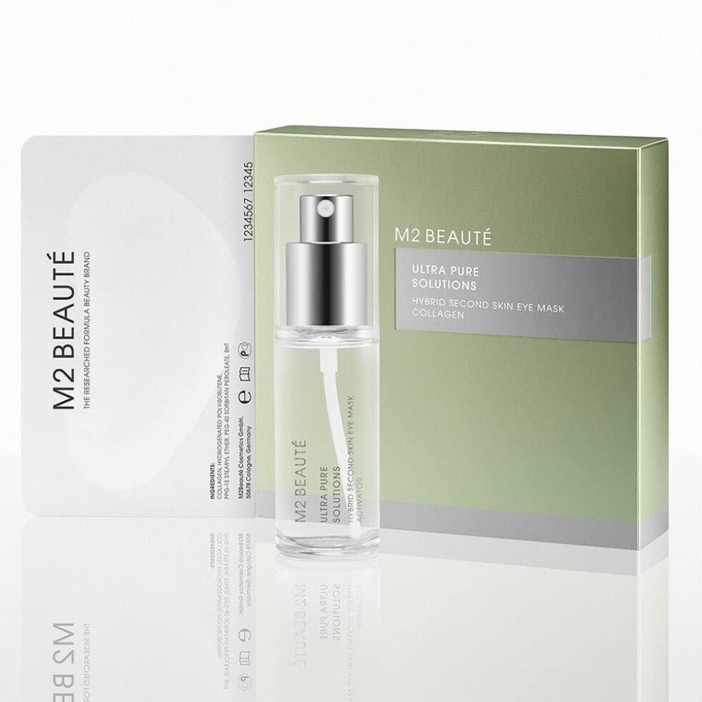 M2 Beaute Hybrid Second Skin Eye Mask Collagen Set 30 ml