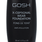 Gosh X-Ceptional Wear Foundation Long Lasting Makeup 30 ml