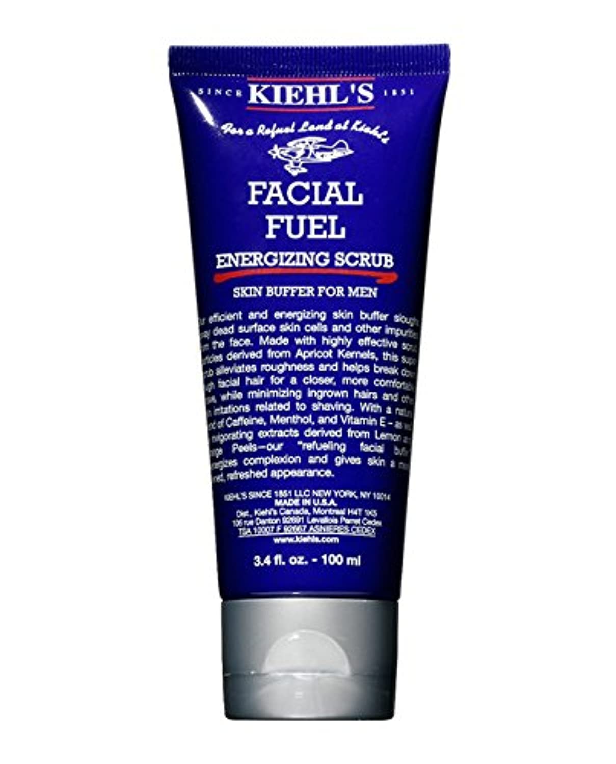 Kiehl's Men Facial Fuel Energizing Scrub 100 ml