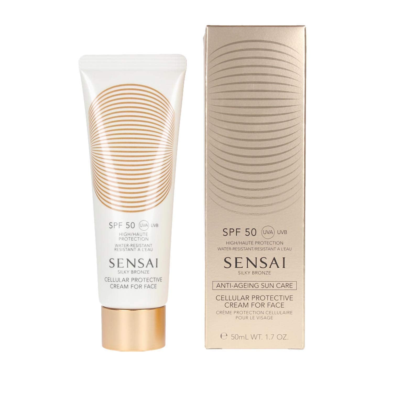 Sensai Silky Bronze Cellular Protective Face Cream SPF50+ 50 ml