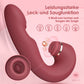 Clitoris G-punkts vibrator til hende, sexlegetøj til kvinder, 3 i 1 vibrator