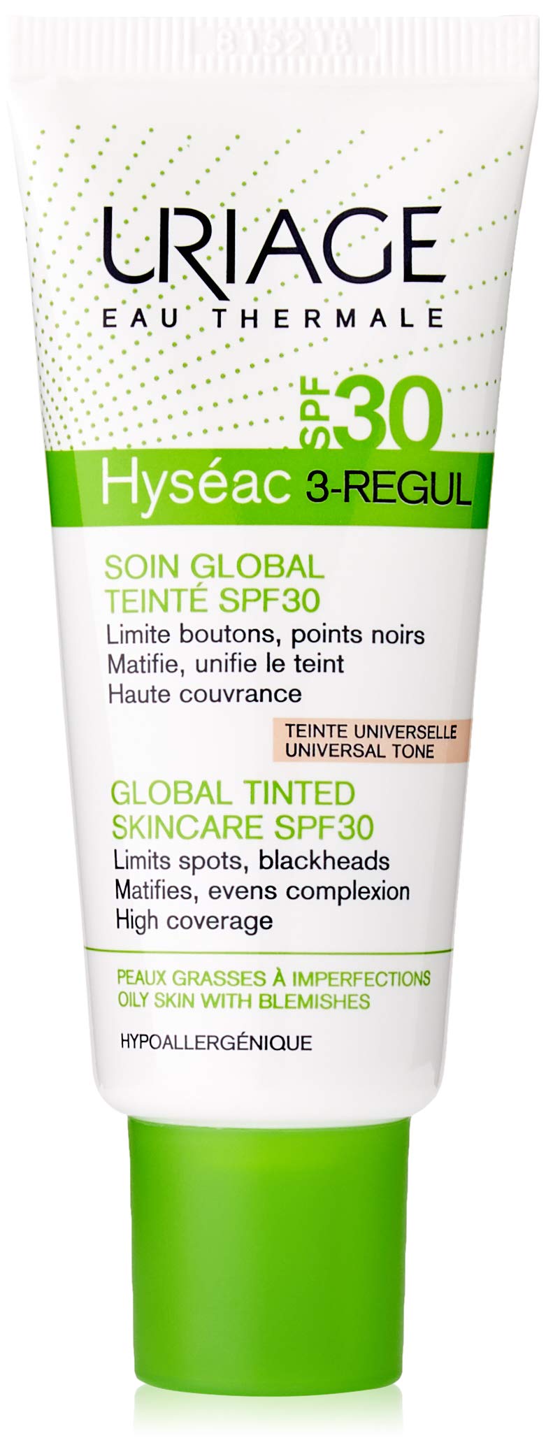 Uriage Hyseac 3-Regul Global Tinted Skin-Care SPF30 40 ml