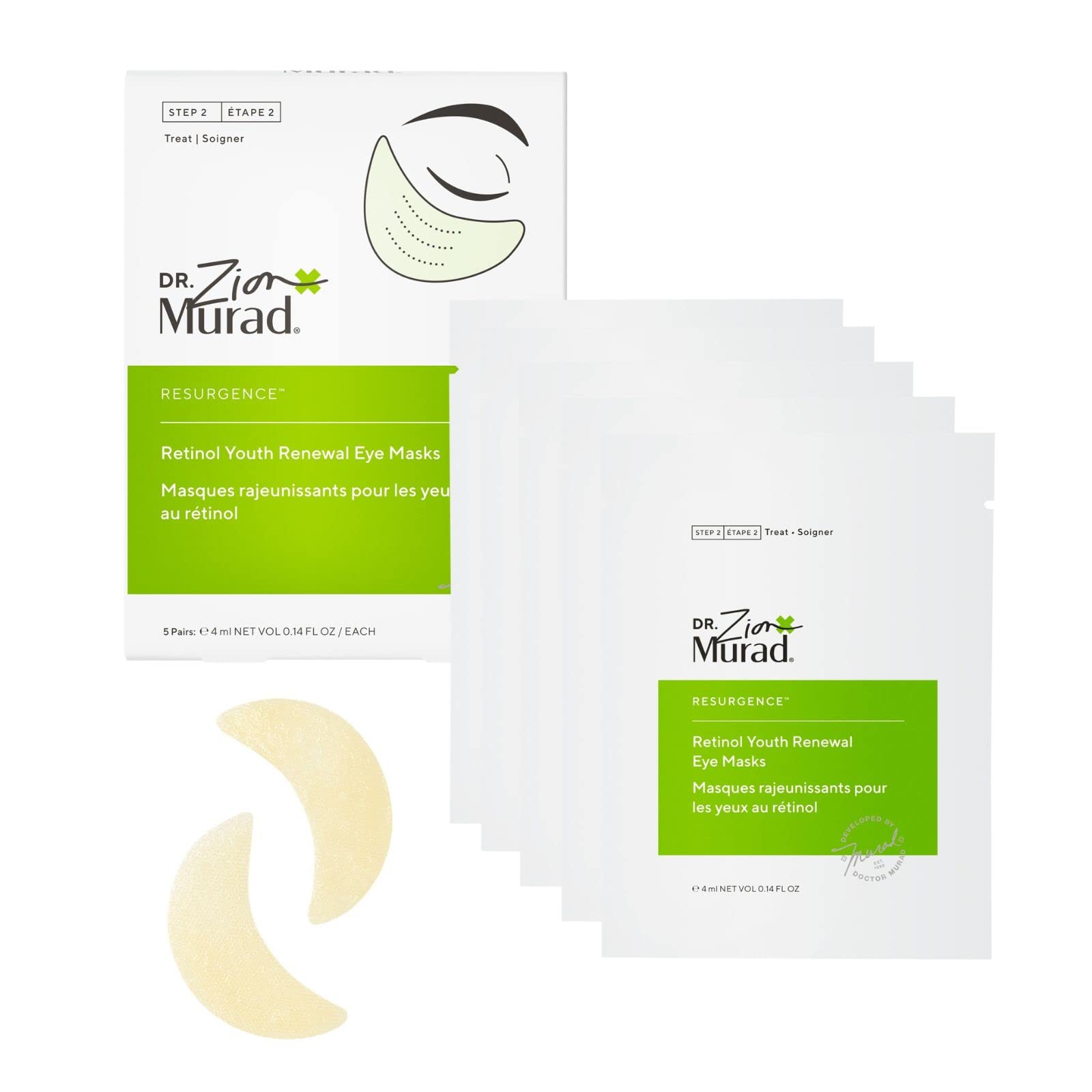 Murad Retinol Youth Renewal Eye Masks 5 stuk