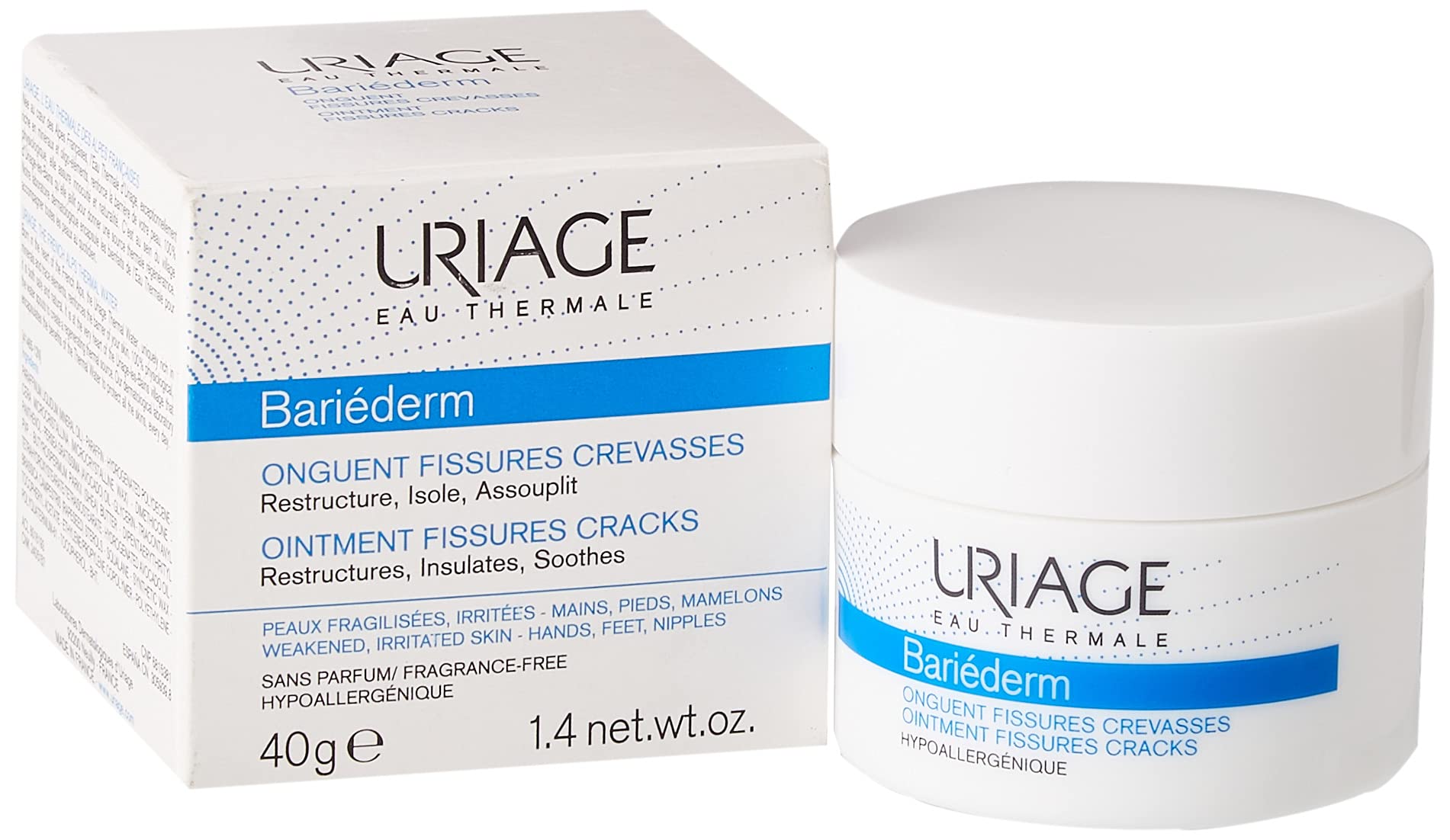 Uriage Bariederm Ointment Fissures Cracks 40 gr