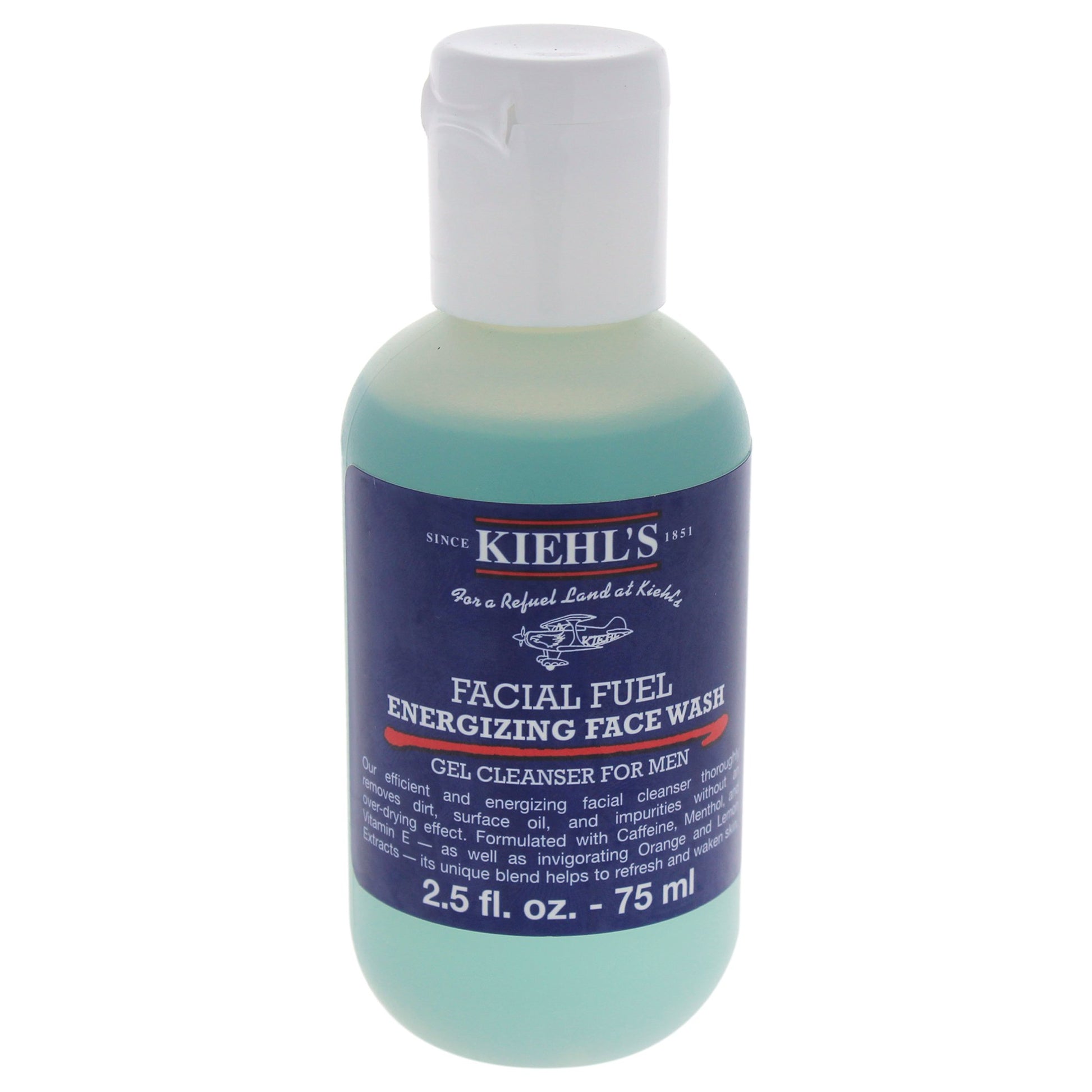 Kiehl's Men Facial Fuel Energizing Face Wash 75 ml