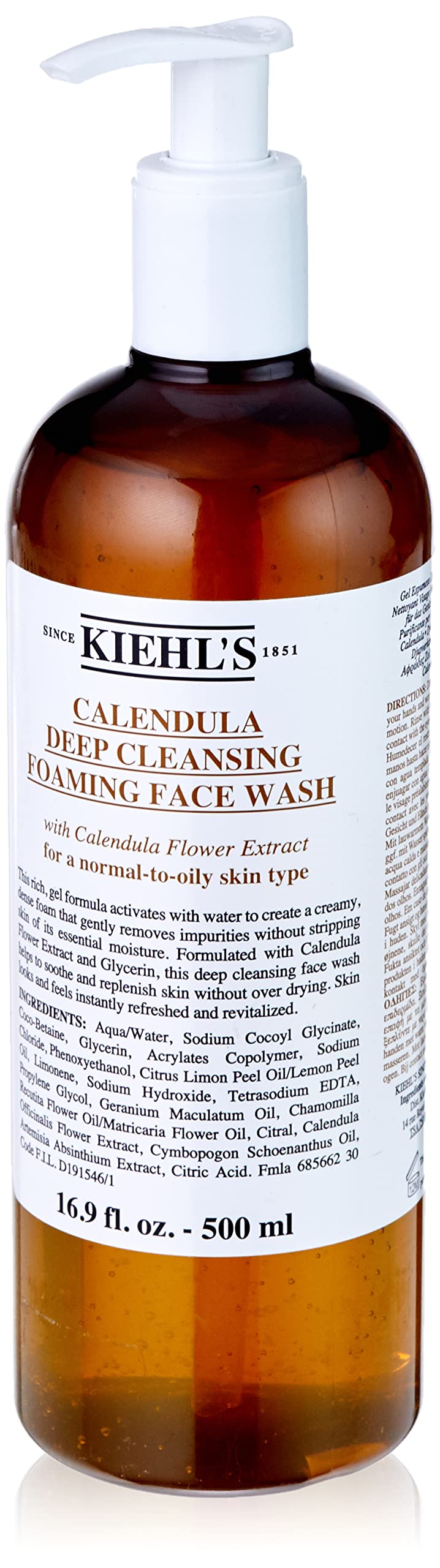 Kiehl's Calendula Deep Cleansing Foaming Face Wash 500 ml